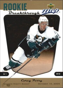 2005-06 Upper Deck MVP Rookie Breakthrough #RB9 Corey Perry - NM-MT
