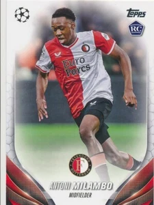#140 ANTONI MILAMBO 2023-24 Topps UEFA Clubes Competiciones RC FEYENOORD - Imagen 1 de 2