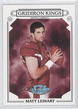 2007 Donruss Threads Pro Gridiron Kings Platinum /25 Matt Leinart #PGK-29