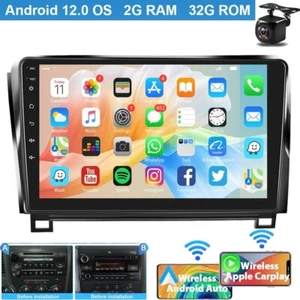 Para Toyota Tundra 2007-2013 Sequoia 2008-2019 Coche Estéreo GPS BT Radio Android 12 - Imagen 1 de 12