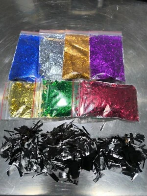 FIBRA DI CARBONIO FORGIATO FOGLIE COLORATE SCAGLIE E RESINA EPOSSIDCA A COLATA - Imagen 1 de 4