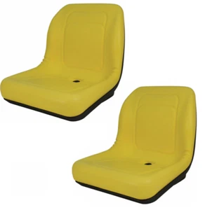 Set of 2 High Back Seats for John Deere Trail, Worksite & Turf Gator 4X2 6X4 - Picture 1 of 3