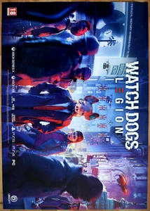 Watch Dogs: Legion SELTEN PS5 XBOX SERIE X 59cm x 84cm Werbeplakat - Bild 1 von 2