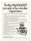 Print Ad Vantage Low Tar Cigarettes Vintage 1972 Tobacciana Advertisement