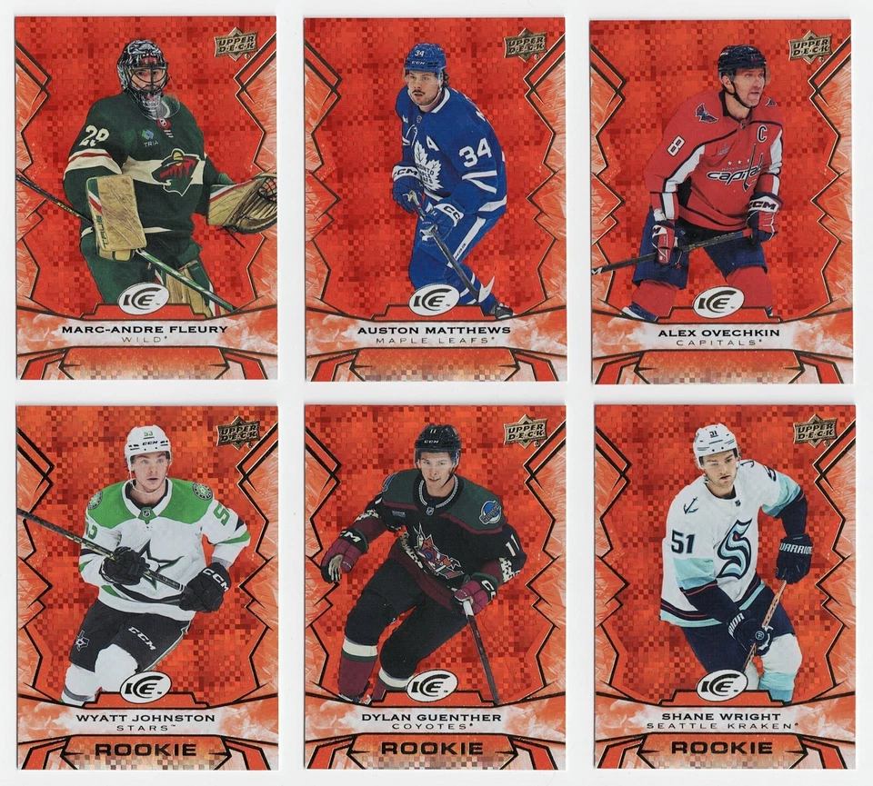 2022-23 Upper Deck UD Ice Orange Parallel Card #1-150 Pick From List !! - Image 1 of 1