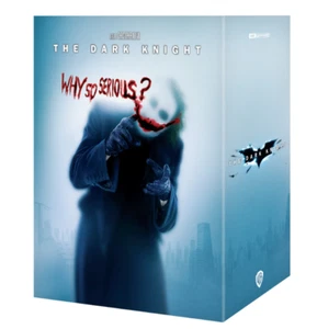 THE DARK KNIGHT [4K UHD + 2D] Blu-ray STEELBOOK BOXSET [MANTA LAB] - Picture 1 of 6