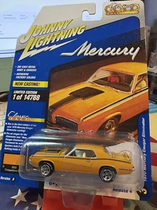 Johnny Lightning 1:64 - Classic Gold - 1970 Mercury Cougar Eliminator arancione - Foto 1 di 8