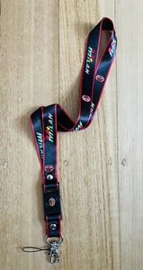 AC Milan FC Lanyard (L: 53cm x W:2.0cm)/ Keychain Good Quality BrandNew - Picture 1 of 5