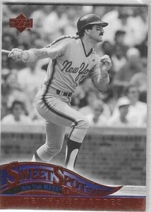 KEITH HERNANDEZ NEW YORK METS 2005 UPPER DECK SWEET SPOT CLASSIC BASEBALL CARD