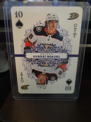 2023-24 O-Pee-Chee - Playing Cards #10S Trevor Zegras - Image 1 of 2