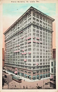 Postcard MO St. Louis Missouri-Pierce Building-Beacon Series-Antique c1923 (D18) - Picture 1 of 4
