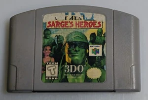 Army Men Sarge's Heroes Cart. Only (N64) | Tested  - Picture 1 of 2