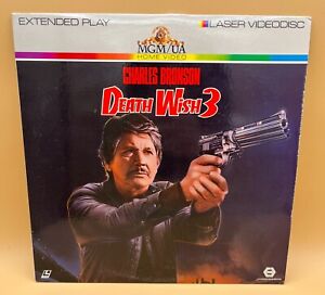 DEATH WISH 3 (1985) Cannon Fullscreen LaserDisc CHARLES BRONSON MARINA SIRTIS