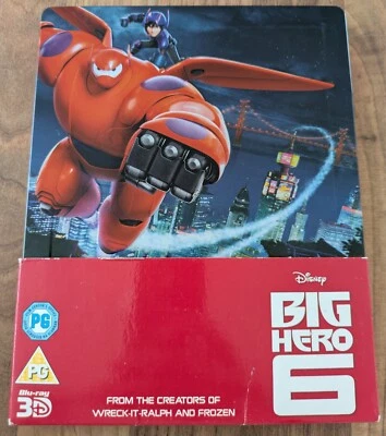 Disney Big Hero 6 3D & 2D Blu-Ray Steelbook - Image 1 of 4