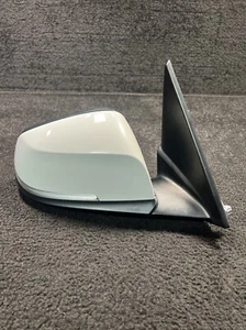 2014 BMW X1 Right Side Power Door Mirror White OEM - Picture 1 of 13
