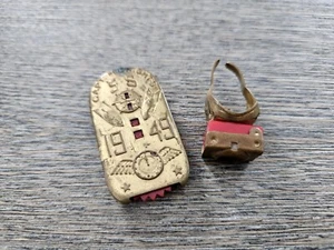 Antique 1949 Captain Midnight SS Decoder & Sky King Ring Vintage Toy Prize Promo - Picture 1 of 10