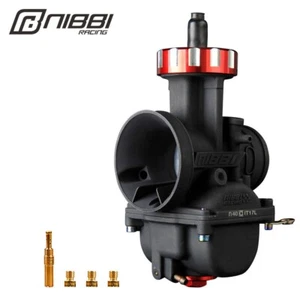 Carburador de carreras NIBBI PWK40mm Pit Bike 350-500cc apto para HONDA SUZUKI todoterreno - Imagen 1 de 9