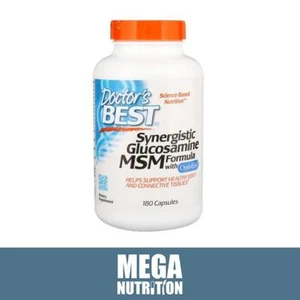 Doctors Best, Synergistic Glucosamine & MSM formula 180 Capsules | Joint Health - Picture 1 of 2