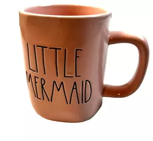 Rae Dunn Little Mermaid Disney Princess Mug Pink Artisan Collection By Magenta - Picture 1 of 7