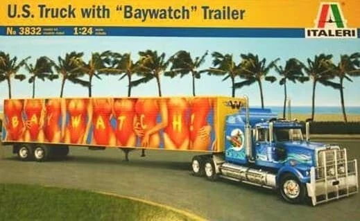 Italeri 3832 Western Star con rimorchio Baywatch 1/24 - Immagine 1 di 1