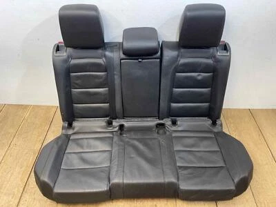 Se adapta a 10-14 VOLKSWAGEN GOLF GTI asiento trasero superior e inferior de 2 puertas cuero negro OEM Foto 1 de 4