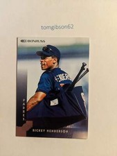 1997 Donruss Rickey Henderson #73   San Diego Padres Free Shipping
