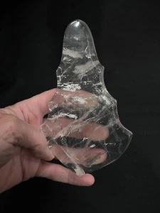 Pendalogues Natural Rock Crystal Chandelier Pendulum 6 inch/153mm - Picture 1 of 12