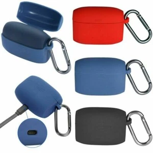 For Jabra Elite Active 65t Earphone Silicone Case Protective Cover Pouch + Hook - Picture 1 of 15