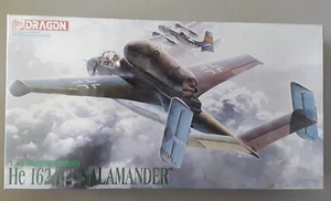 NEU Dragon Heinkel He 162A-2 Modell "Salamander".  Maßstab 1/48. FABRIKVERSIEGELT  - Bild 1 von 8