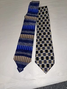 2 Cocktail Collection Men's 100% Silk Ties, Tequila & Beer By Stonehenge USA - Picture 1 of 8
