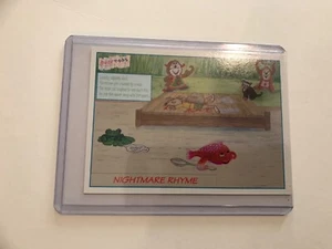 Butthedz NIGHTMARE RHYME Promo-Karte #P2; 1993 Spoof Humane Society - Bild 1 von 4
