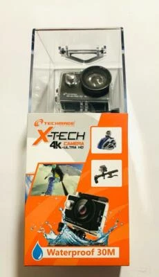 TECHMADE ACTION CAM CAMERA TM-JS108 ULTRA HD WIFI WATERPROOF REMOTE CONTROL
