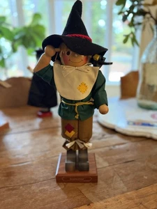Holzkunst Christian Ulbricht Cascanueces Espantapájaros Mago de Oz Malvado Nuevo sin Etiquetas Como Nuevo - Imagen 1 de 6
