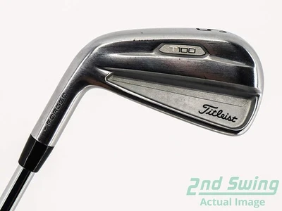 Titleist 2021 T100 Single Iron 5 Iron Steel X-Stiff Left 38.0in - Image 1 of 4