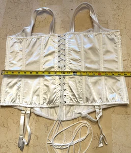 Schönes weißes Hochzeitskorsett Übergröße XXXL Beauty Dessous - Bild 1 von 7