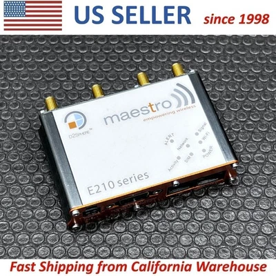 Maestro Lantronix D2SPHERE E210 Series High-speed LTE M1 WAN LAN Wi-Fi 4 Router - Image 1 of 4