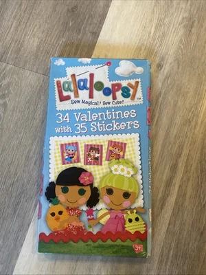 Sellado Lalaloopsy Coser Mágico Día de San Valentín 34 Tarjetas 35 Pegatinas Caja Daños Foto 1 de 4