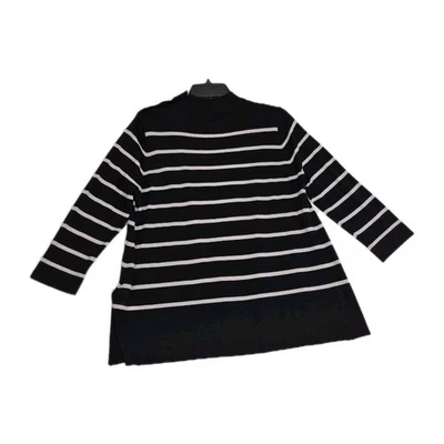 Túnica para mujer Kate Spade Broome Street talla L manga 3/4 lana negra blanca (67) Foto 1 de 4