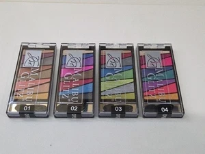 Paleta iluminadora de sombras de ojos y rubor MALIBU GLITZ 8 tonos conjunto 1-4 NUEVO/SELLADO - Imagen 1 de 6