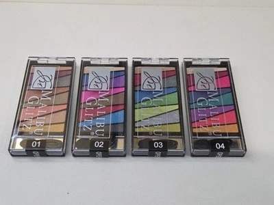 MALIBU GLITZ Illuminator Eyeshadow & Blush Palette 8 Shades Set 1-4 NEW/SEALED - Image 1 of 4