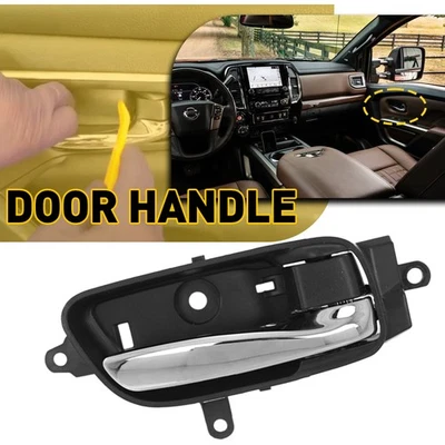 Manija de puerta interior del pasajero del lado derecho para Nissan Altima Pathfinder 2013-2018 Foto 1 de 4