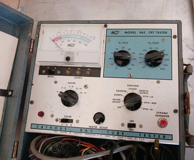 B&K Modelo 465 CRT TESTER + Adaptadores Ver Fotos Para Lo Que Obtienes.  ¡LEER!! Foto 1 de 4