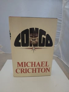 Congo by Michael Crichton HBDJ 1980 First Trade Edition - Picture 1 of 7