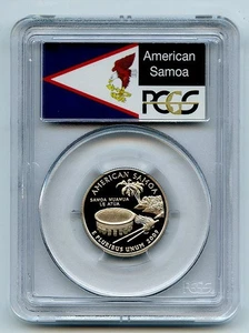 2009 S 25C Clad American Samoa Quarter PCGS PR70DCAM - Picture 1 of 2