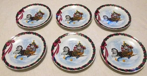 Royal Copenhagen Jingle Bells piatti insalata/dessert Natale Cina -6 - Foto 1 di 5