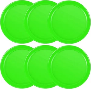 3 1/4 Pollici Air Hockey Pucks Confezione da 6 Full Size Pesanti Di Ricambio per Ga... - Foto 1 di 2