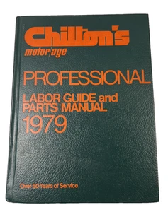 1979 Chilton's Motor/Age Professional Labor Guide and Parts Manual - Bild 1 von 16