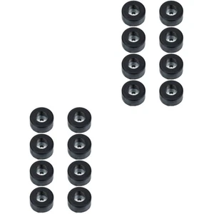2er Set Lautsprechermatte Gummi Dämpfung Halterungen für Lautsprecher Spike Füße - Bild 1 von 12