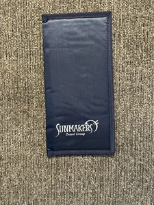Canvas Ticket/Passport/Document Holder Suncatchers Travel Group - Picture 1 of 1