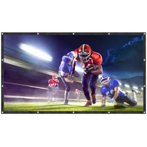 Projection Soft Curtain Anti Light Projector Screen Portable Screens - Picture 1 of 9